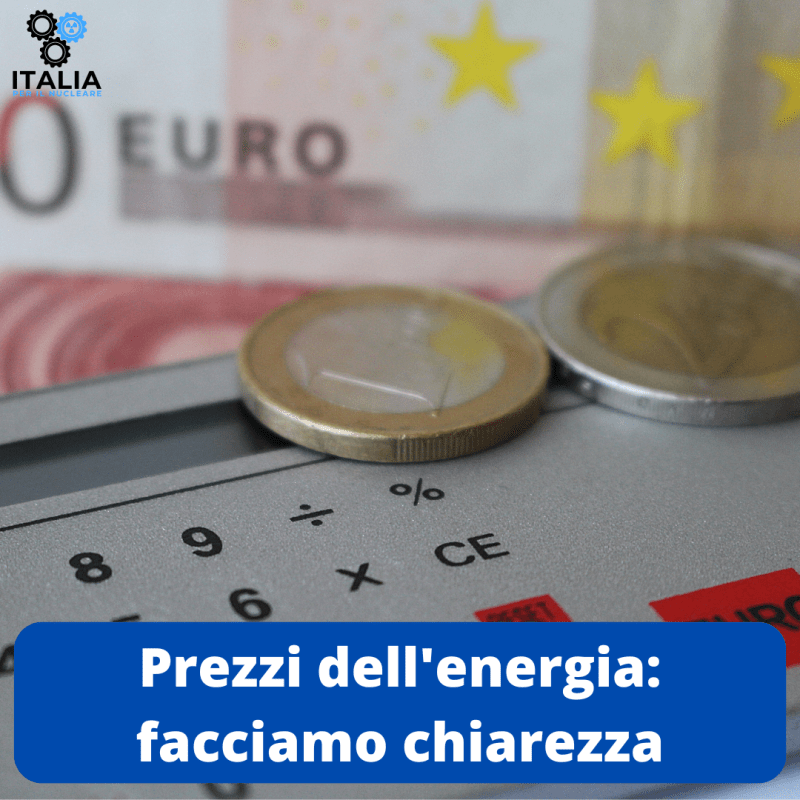 Prezzi dell’energia: facciamo&nbsp;chiarezza